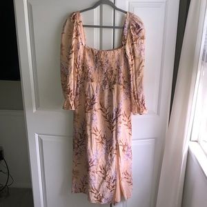 House of‎ Harlow 1960 MIDI Dress Floral Medium NWOT